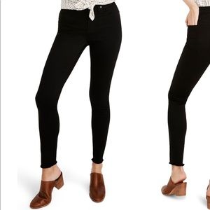 NWT Madewell 9-in Raw Hem Ankle Skinny Jeans Sz 29